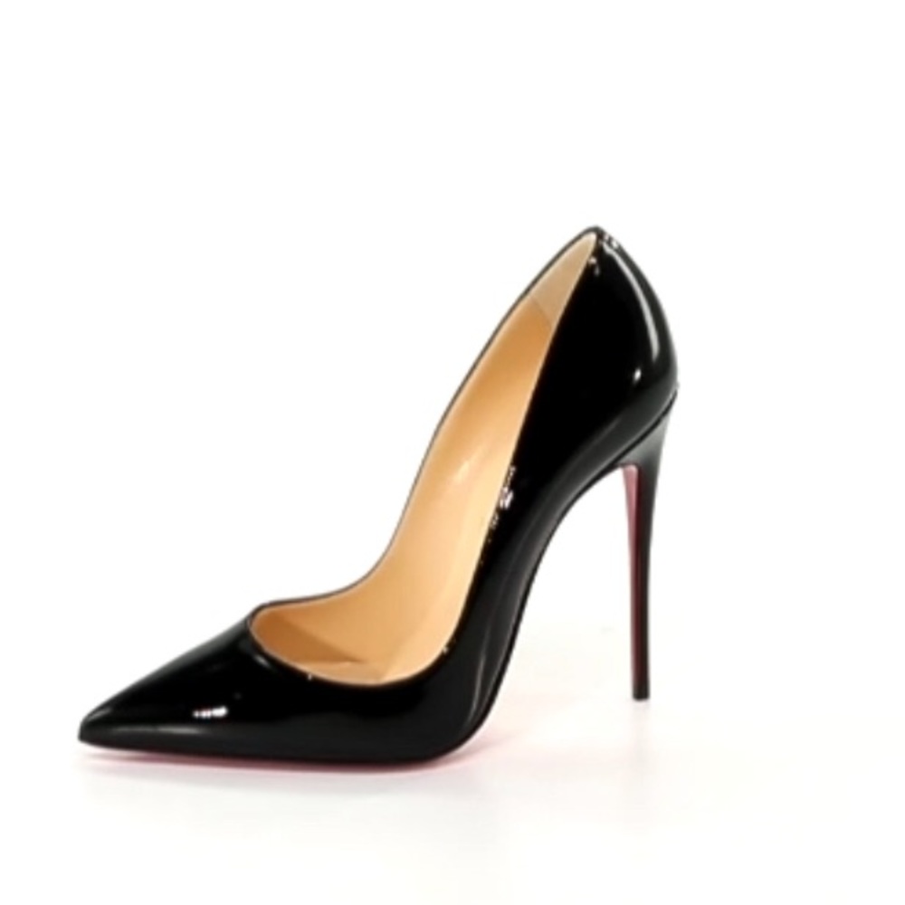 Christian Louboutin Black Patent Leather Heels